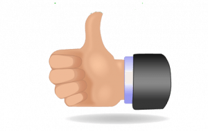 Thumbs up icon 300x190